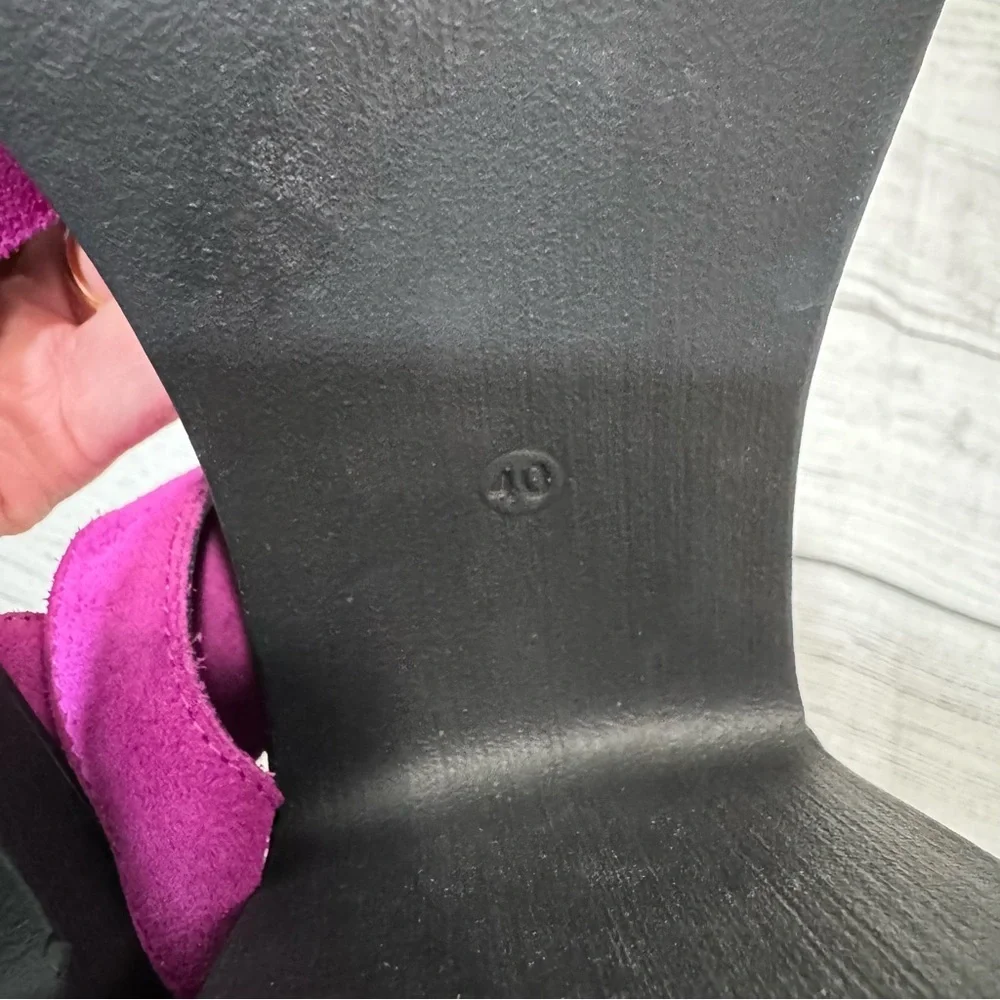 TIOOL Carlita Platform Shoes in Magenta